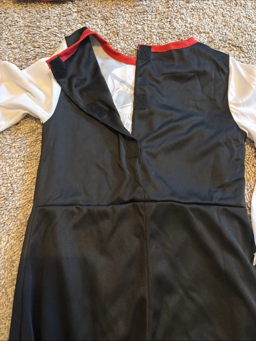 Party City Red and Black Pirate Shipmatey Costume